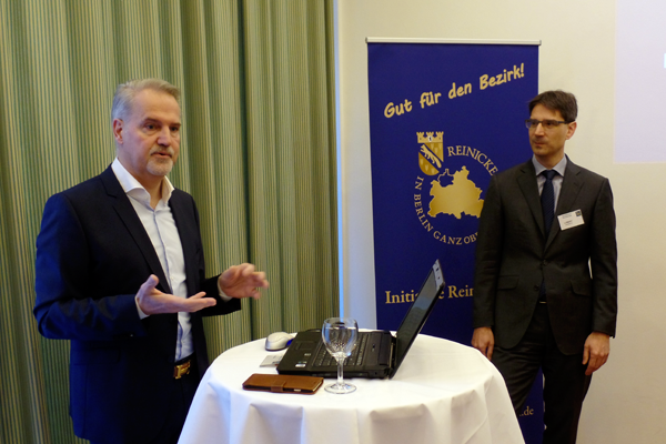 Ralf Zürn stellt die Bezirkskampagne Reinickendorf 2017 vor