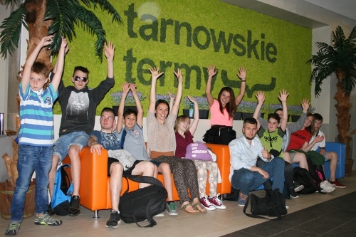 Deutsch-polnischer Jugendaustausch im Aquapark „Tarnowskie Termy“