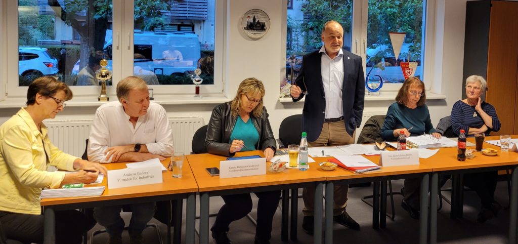 Vorstand Initiative Reinickendorf bei Mitgliederversammlung 2022